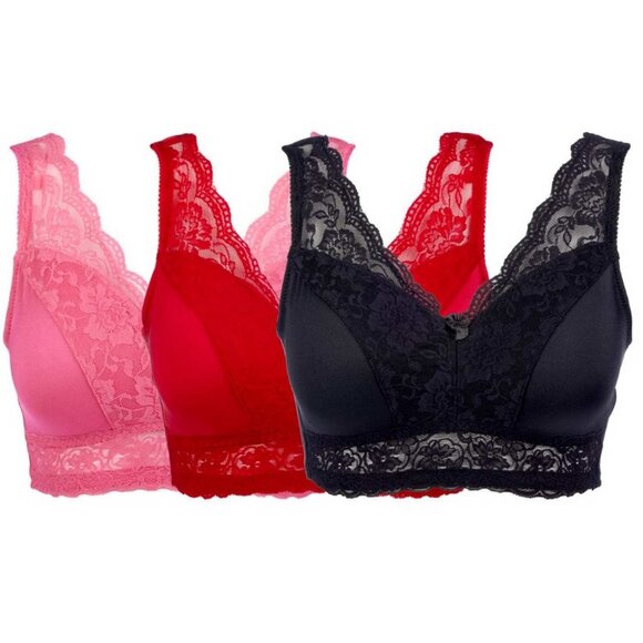 Rhonda Shear Other - Rhonda Shear Classic Pin-Up Bra Set of Three 3X